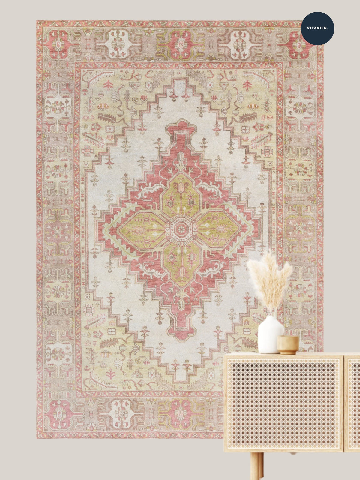 Vintage rug Feyza Lomé